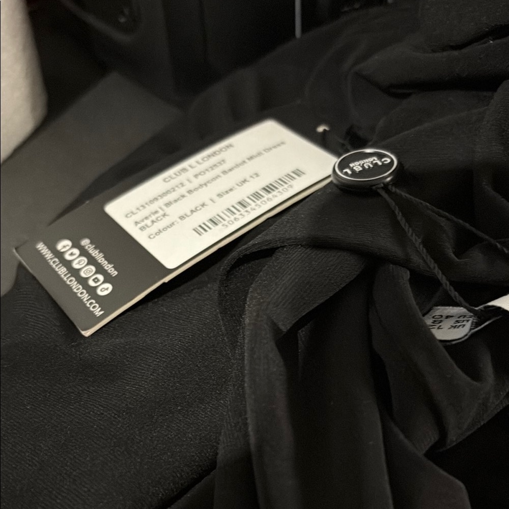 Club L London Black Dress